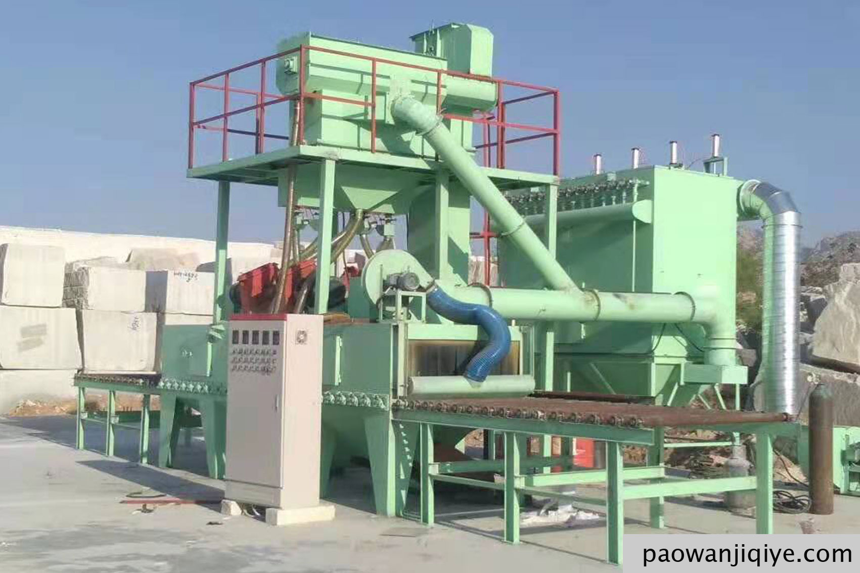 金晟石材拋丸機(jī)產(chǎn)品圖片