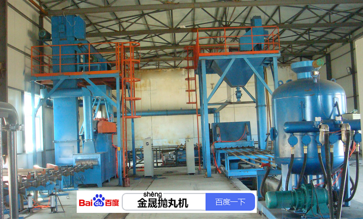 鋼管內(nèi)壁噴砂機(jī)大圖