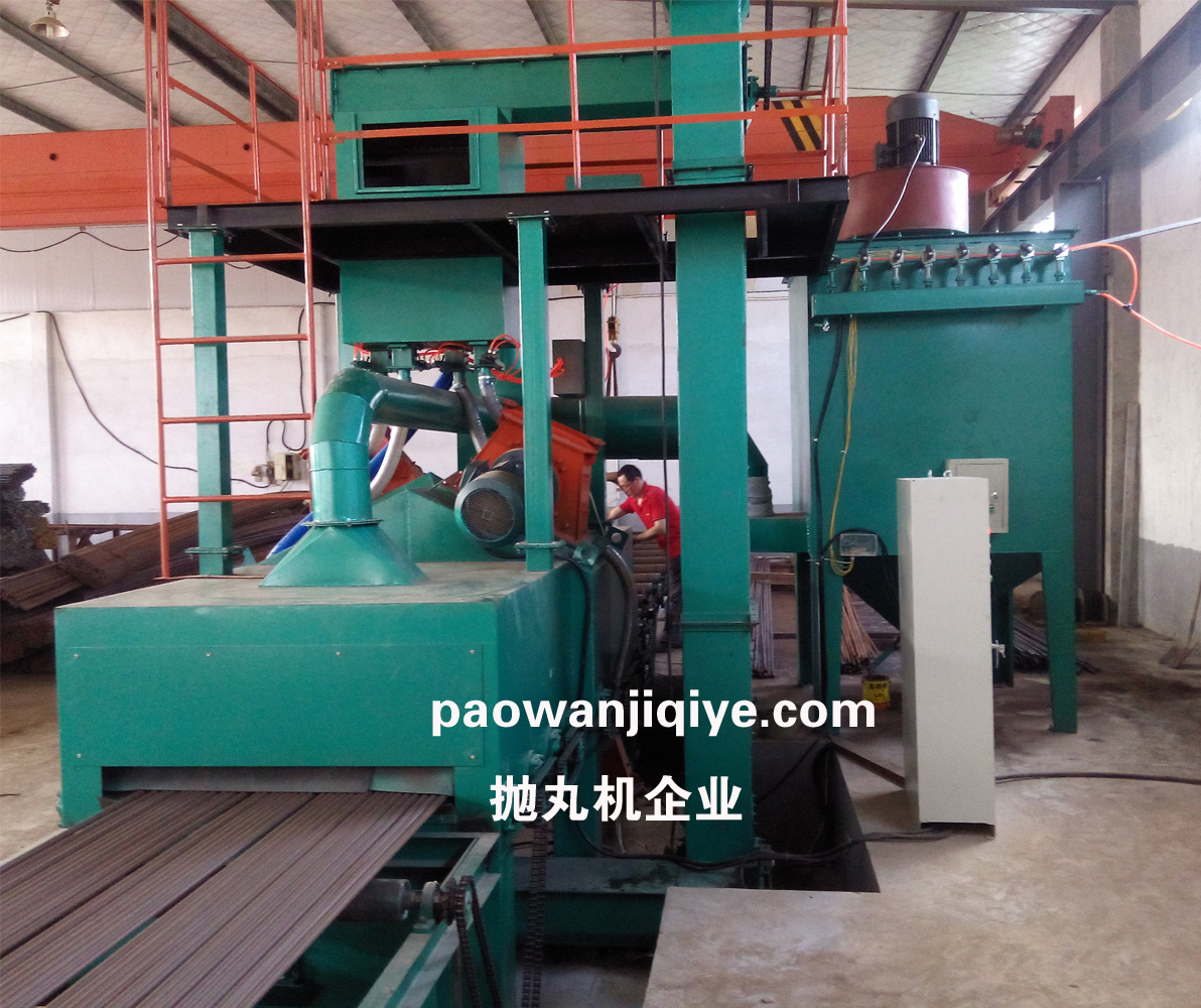 圓鋼拋丸機大尺寸圖片